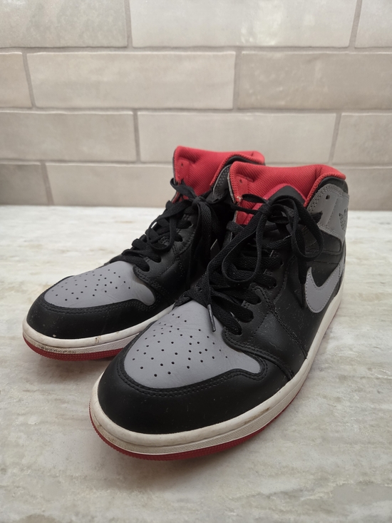 Nike Other - Nike Men’s High-Top Sneakers Black Gray Red